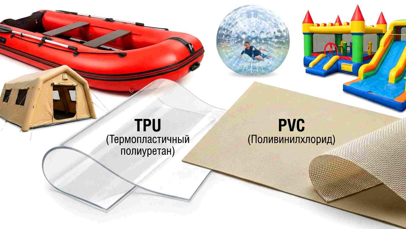 Изделия из ТПУ и ПВХ - где применяется