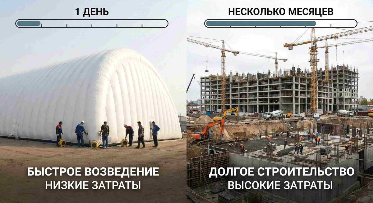Экономические преимущества - сравнение затрат